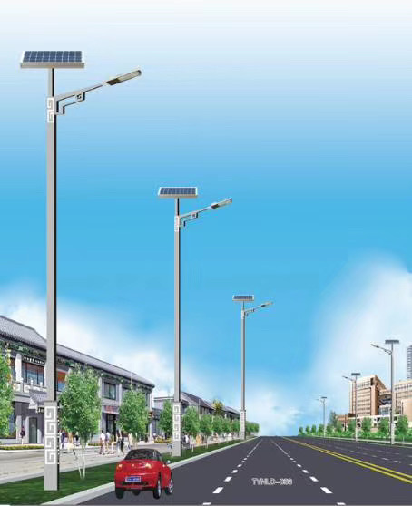 新星市城乡建设太阳能路灯